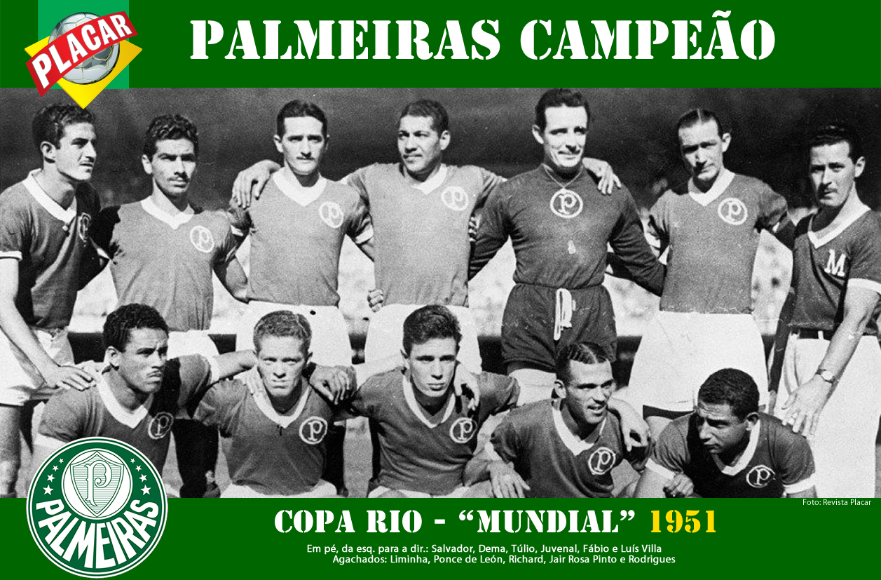 MUNDIAL DE CLUBES [1951 - 2022], CAMPEÕES