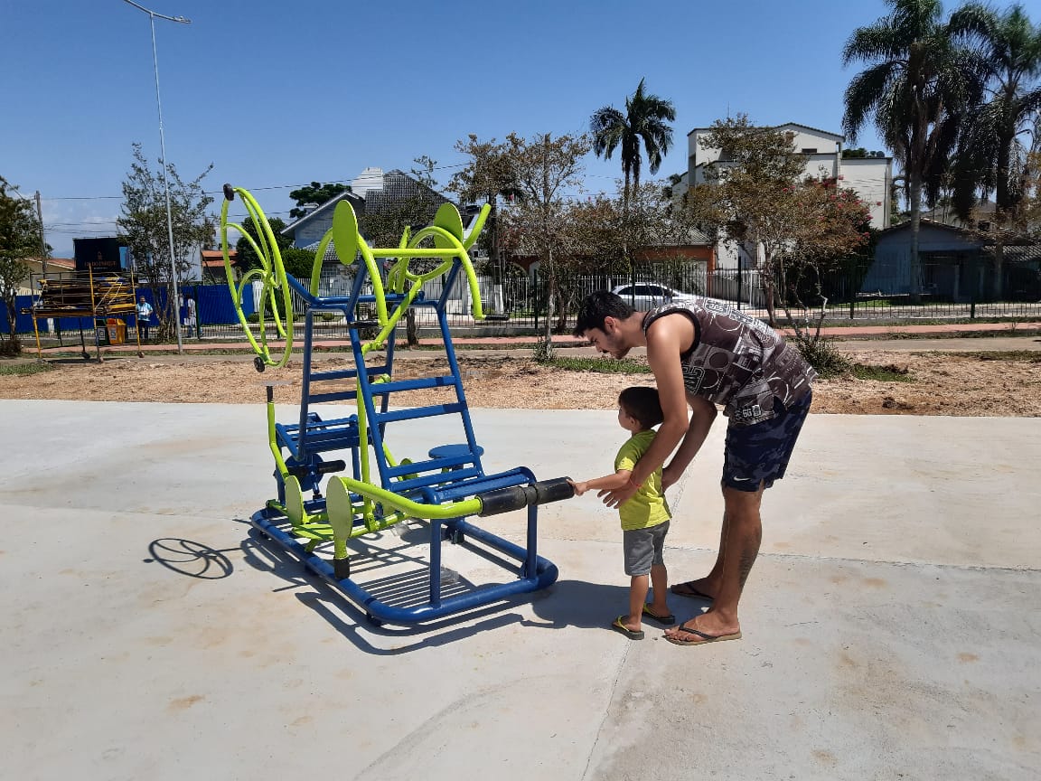 Aparelhos De Ginastica Para Parques Publicos Publico Aprova Espaco Do Parque Altair Guidi Cotidiano 4oito