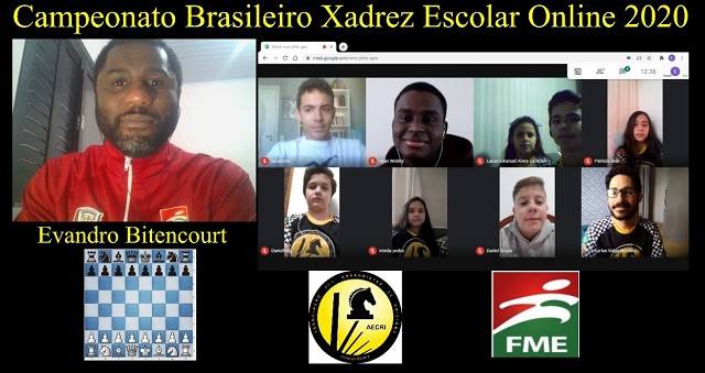 I CAMPEONATO DE XADREZ ESCOLAR ONLINE 