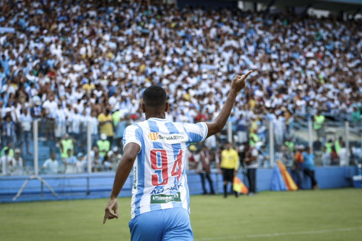 Uilliam Barros foi vice-artilheiro do Paysandu na temporada passada, com nove gols (Foto: Arquivo / Jorge Luiz / Paysandu)