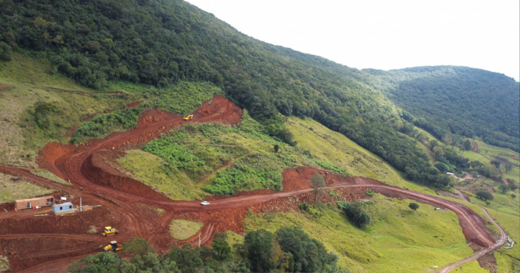 Com investimento de R$ 19 milhões, a nova rota promete fortalecer o turismo e a economia regional I Foto: Valdinei Nichele/Prefeitura Jacinto Machado/4oito