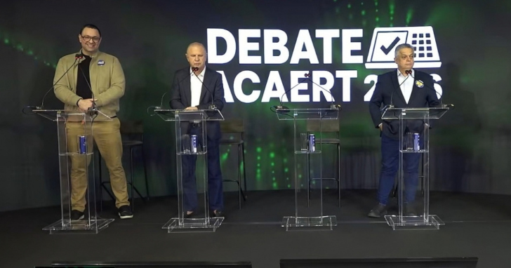 Confronto entre os candidatos ao Governo de SC acontece em Florianópolis a partir das 9h | Reprodução/Youtube