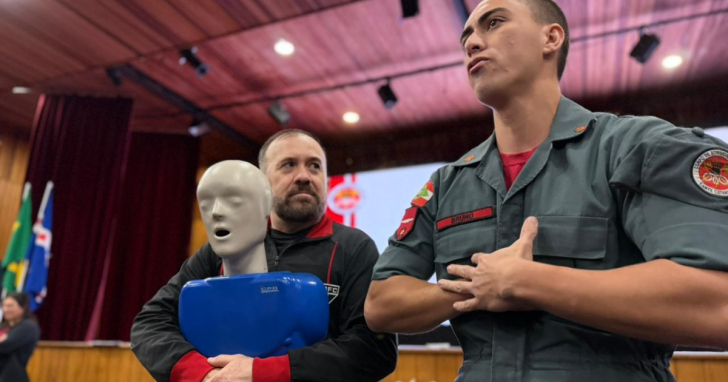 Corpo de Bombeiros de Criciúma abre processo seletivo para bombeiros voluntários | Foto: Divulgação/CBMSC/4oito