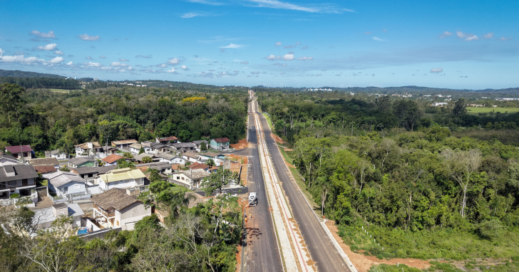 Obras da Avenida Antônio Scotti, em Criciúma, terão entrega adiada para fim de novembro ou início de dezembro | Foto: Divulgação/Prefeitura de Criciúma/4oito
