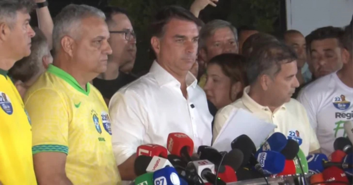 Flávio Bolsonaro desiste de pedir a anulação do segundo turno, segundo fontes da campanha | Foto: Reprodução/Youtube/Metropoles