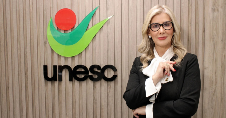 Luciane Ceretta afirmou que pretende retomar a vida acadêmica e os compromissos com a Unesc | Foto: Marciano Bortolin/Agecom/Unesc