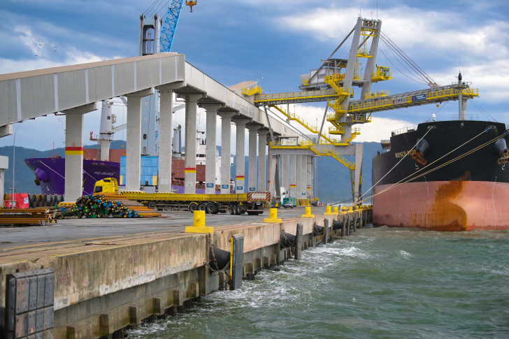 Porto de São Francisco do Sul (Foto: Eduardo Valente/Secom/Arquivo)