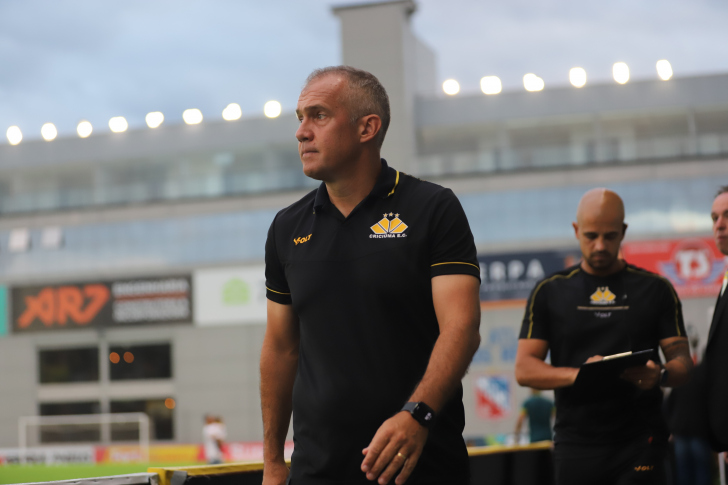 Eduardo Baptista destacou postura da equipe após a vitória | Foto: Celso da Luz/ Assessoria de imprensa