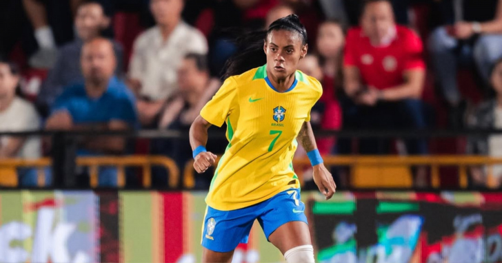 Atacante de 21 anos está atualmente no Palmeiras - Foto: Reprodução/@tainajose08/Instagram