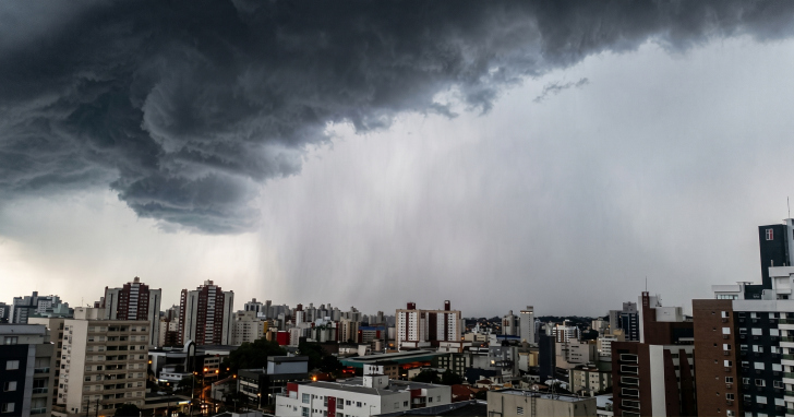 Terça-feira deve ser de maior intensidade dos temporais em Santa Catarina I Foto: Arquivo/4oito