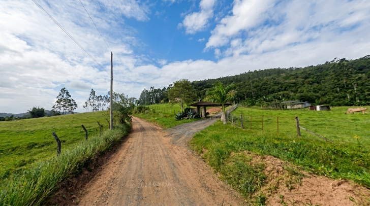 Obra prevê melhorias em trechos das localidades de Vila Bitencourt, Lageado e Peroba | Foto: Divulgação/Google streat view