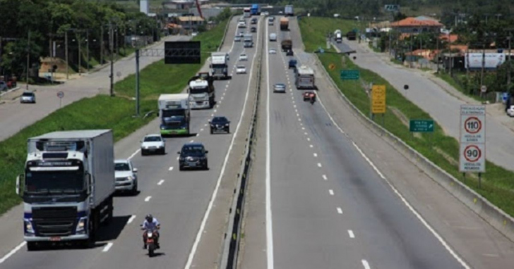 BR-101 deve registrar mais de 1 milhão de veículos no Carnaval | Foto: Divulgação