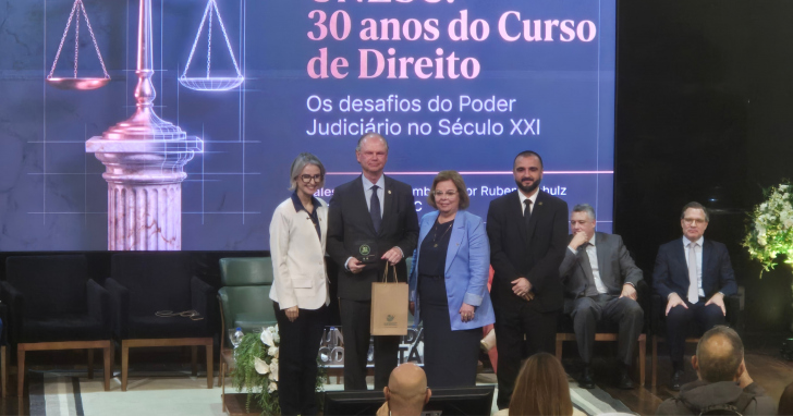 Palestra aconteceu no Auditório Ruy Hülse | Foto: Davi Brabos/4oito