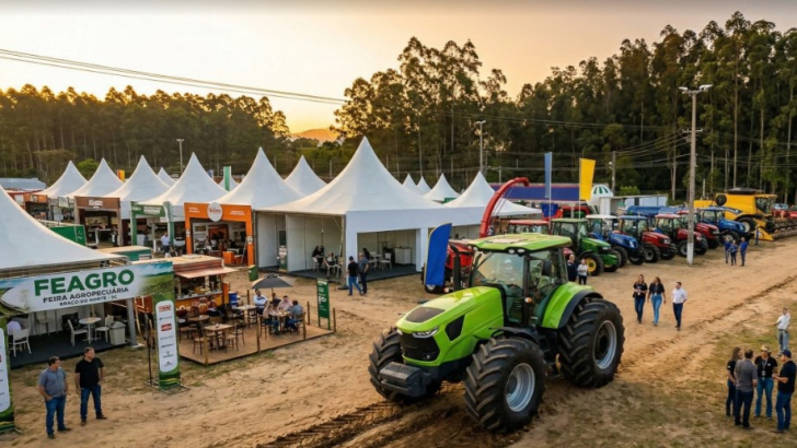 Entre as novidades da Feagro 2026 estão um novo layout para melhorar a circulação dos visitantes I Foto: Divulgação/4oito