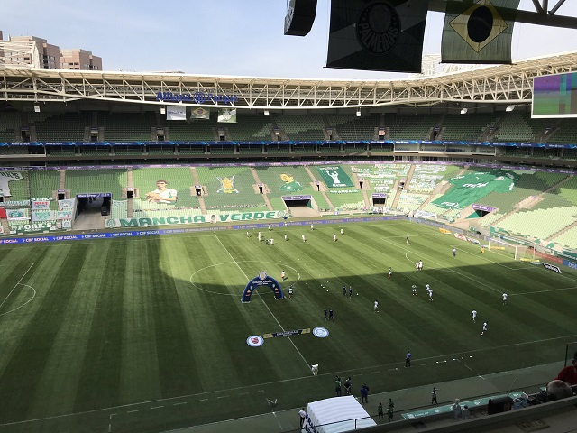 Allianz Parque, onde as equipes se enfrentam na tarde deste domingo. Foto: Divulgação