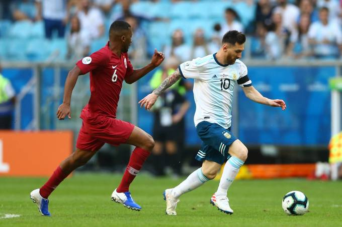 Argentina ganhou, 2 a 0 / Foto: Lucas Uebel / Getty Imagens