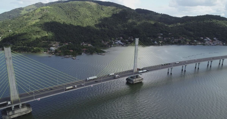 Relatórios revelam que ponto interditado da Ponte Anita Garibaldi já havia sido alvo de intervenção I Foto: Arquivo/4oito