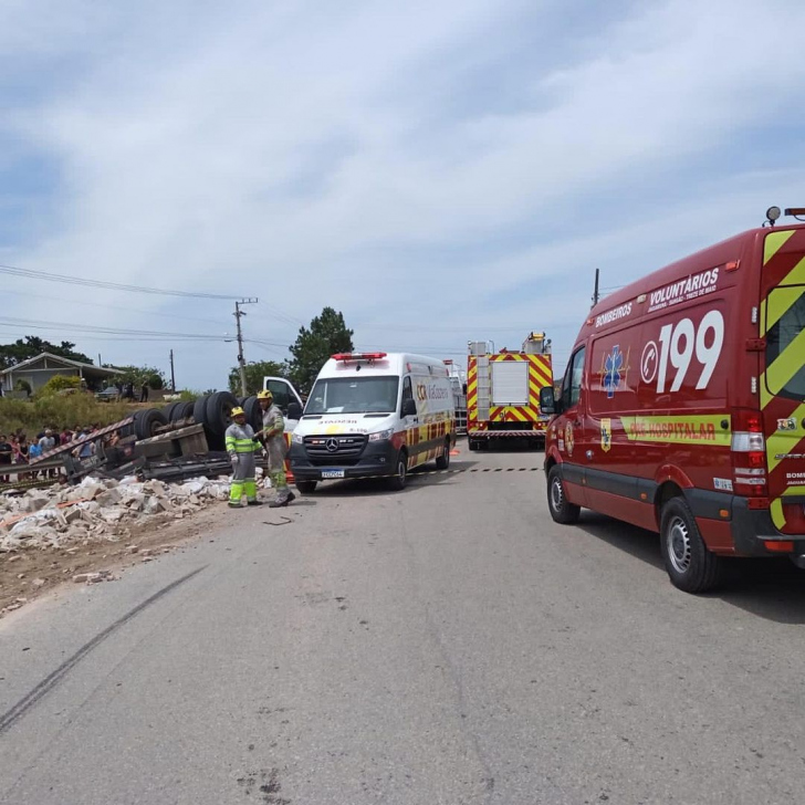 Foto: Divulgação/Bombeiros Voluntários de Jaguaruna