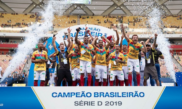 Brusque é o atual campeão da Série D. Foto: Divulgação