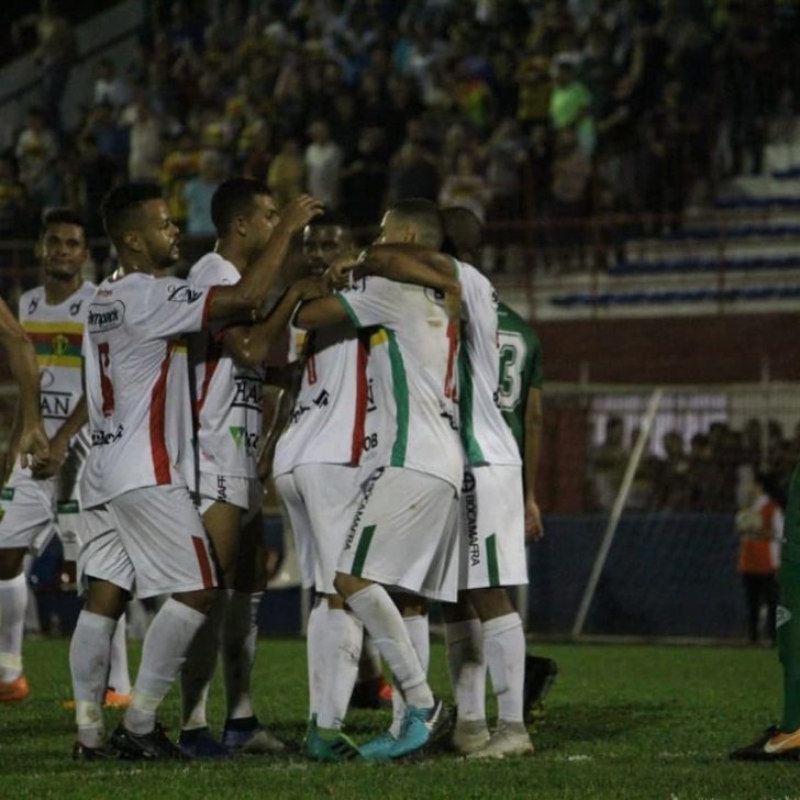 Brusque comemora um dos gols contra o Gaúcho / Divulgação