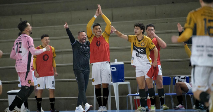 Criciúma Futsal empata e assume liderança do grupo | Foto: Everson Koltz/Fotop/ACF