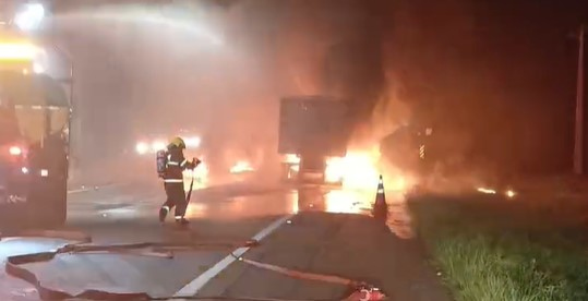 Grave acidente matou uma pessoa em Biguaçu | Foto: PRF/SC