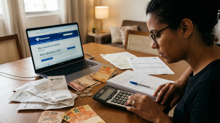 Receita Federal prevê pagar toda a restituição do Imposto de Renda até agosto | Foto: Imagem gerada com auxilio de IA/4oito