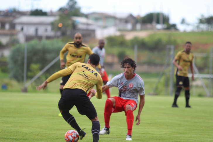 No sábado, Tricolor foi derrotado pelo Hercílio Luz por 1 a 0 em jogo treino no CT/Foto: Igor Fontana/Diário FC