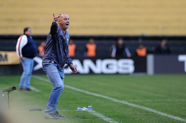 Wilsão na vitória sobre o Sport neste domingo / Fotos: Caio Marcelo / Criciúma EC