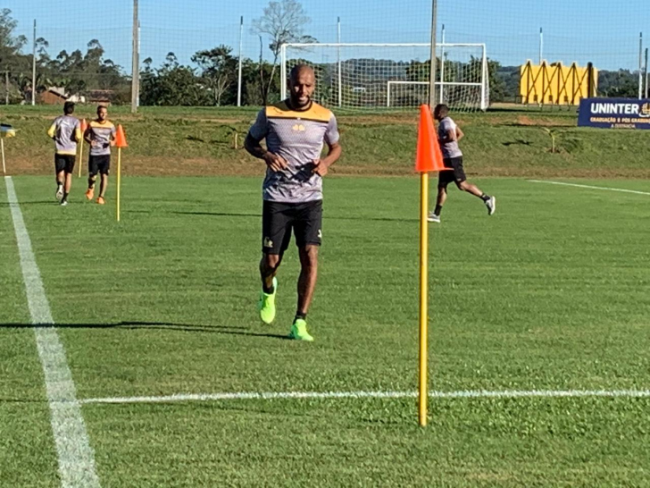 Maicon treinando no CT / Foto: Jota Éder / Timaço / Rádio Som Maior