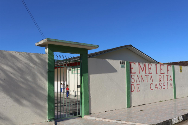 Escola Santa Rita de Cássia, no Bairro Milanese / Divulgação