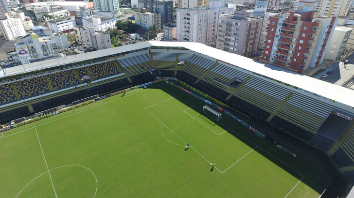Estádio Heriberto Hülse vai receber shows / Divulgação