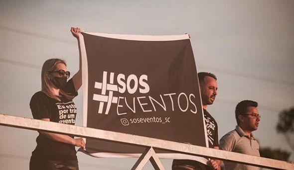 Representantes do setor realizaram manifestação no ano passado. Foto: Divulgação