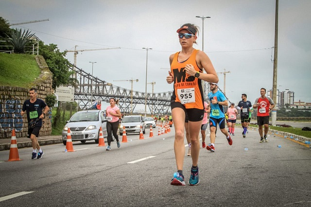 Giseli foi perseguida por um homem enquanto treinava para a Meia Maratona de Florianópolis. Foto: Foco Radical