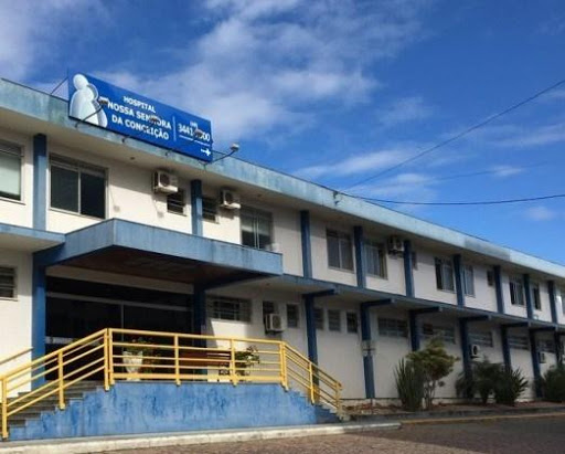 Hospital de Urussanga, onde faleceu o paciente / Divulgação