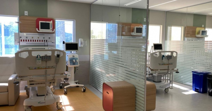 Nova UTI pediátrica amplia atendimento infantil na região Sul | Foto: Lucas Mackowieski/4oito