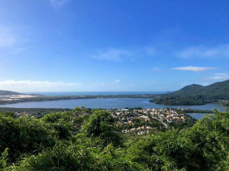 Mirante da Lagoa da Conceição é um dos pontos da caminhada cultural na Capital que ocorre no dia 21 de junho. Foto: Elmar Meurer