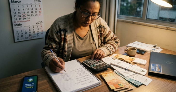 Declaração do IR vai de 23 de março até 29 de maio - Imagem gerada por IA/4oito