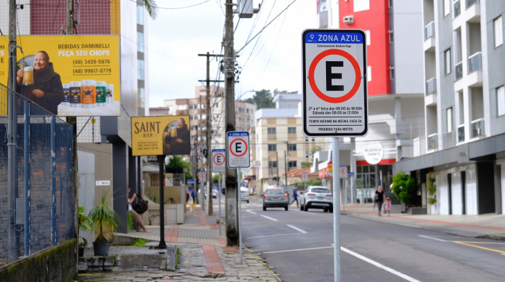 Abaixo-assinado já reúne 622 assinaturas em Criciúma e pede mudanças no estacionamento rotativo | Foto: José Demathé/4oito