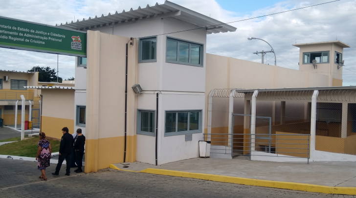 Votação ocorre dentro do Presídio Santa Augusta neste domingo | Foto: Arquivo/4oito