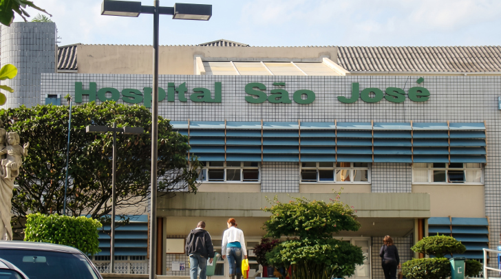 O Hospital São José pediu a suspensão temporária de novos encaminhamentos após a superlotação | Foto: Divulgação/4oito