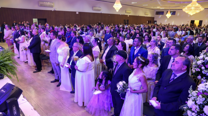 Quarenta casais vão oficializar a união civil durante o Casamento Comunitário deste domingo | Fotos: Arquivo/Decom/Divulgação