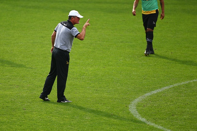 Mazola quer atenção total para não ser surpreendido pelo o Boa Esporte/Foto: Guilherme Hahn/Especial