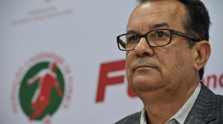 Rubinho seguirá à frente da Federação Catarinense de Futebol até 2031 | Foto: Divulgação/4oito