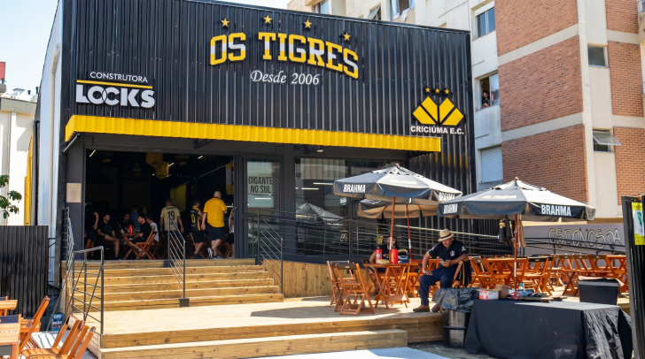 Tigre Sports Bar vão transmitir jogos da seleção Brasileira durante a Copa do Mundo 2026 | Foto: Lucas Mackowieski