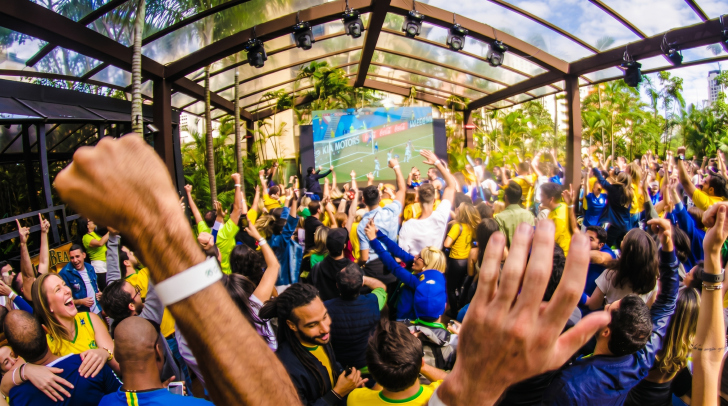 Criciúma terá diversas opções para quem deseja acompanhar os jogos da Seleção Brasileira em grupo | Foto: Divulgação/4oito