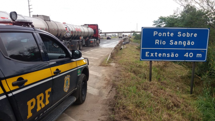 Trecho está liberado pela PRF / Divulgação