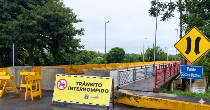 Ponte da Barranca segue interditada por falha estrutural | Foto: imagem reproduzida com auxílio de IA/4oito