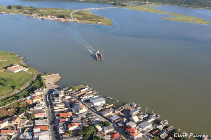 Local onde será construída a Ponte do Pontal / Divulgação