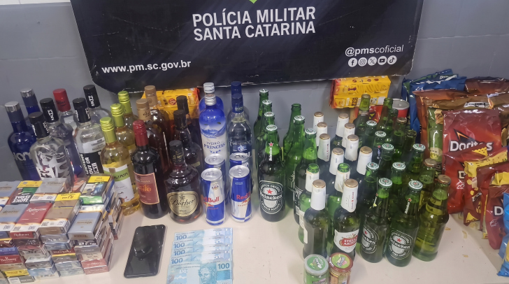 Crime ocorreu em posto na Rodovia Luiz Rosso | Foto: Divulgação/PM